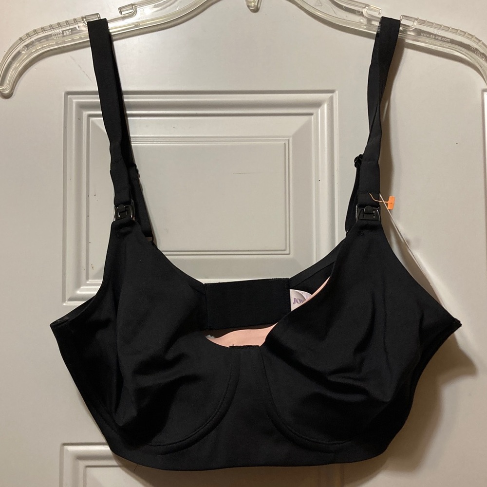 Nursing & Maternity Black Support Bra‎ M